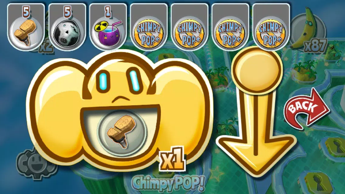 Tangkapan skrin Chimpy POP!