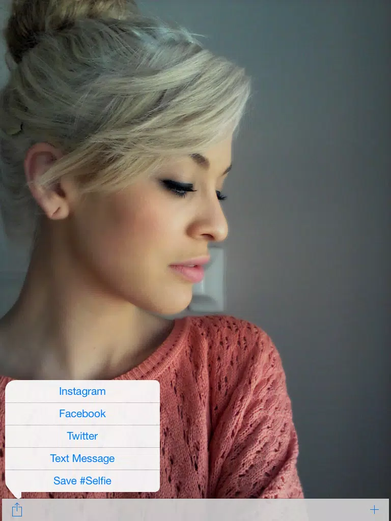 #Selfie - Snap and Share Full Screen HD Retina Selfies with Live Flash for Free iPad Screenshots