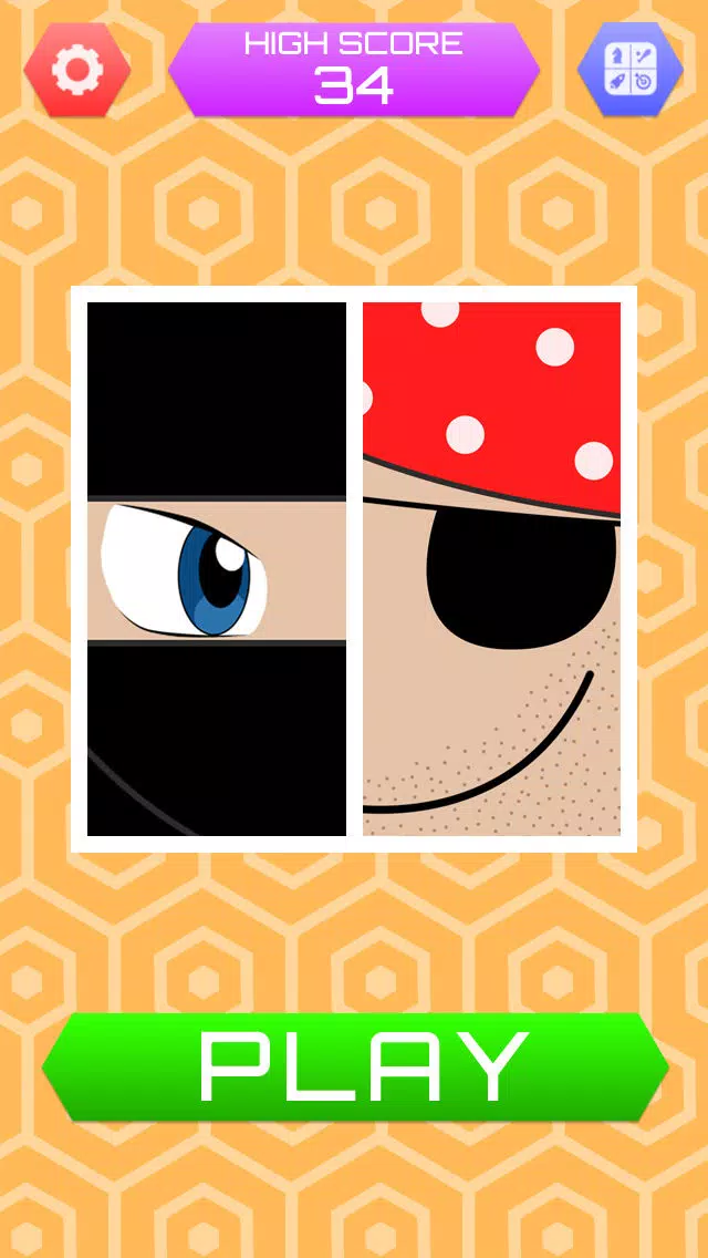 Ninja Or Pirate - Image Quiz Screenshots