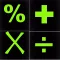 calculator black