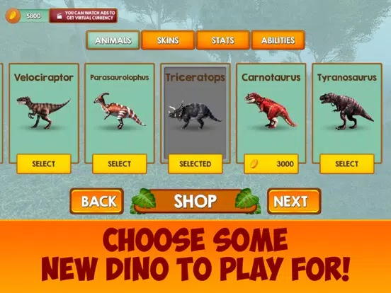 Dino Rider - Island Survival iPad  سکرین شاٹس