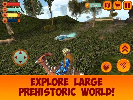 Dino Rider - Island Survival iPad  سکرین شاٹس
