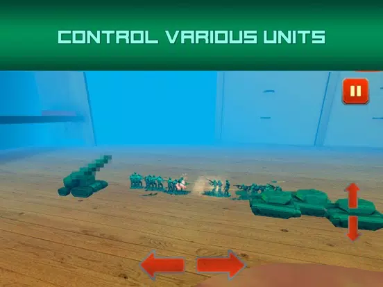 Capturas de tela do Epic Toy Army Battle iPad 