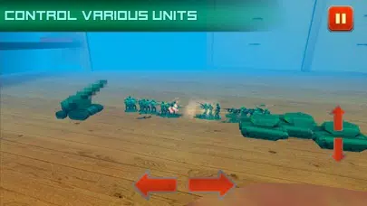 Capturas de tela do Epic Toy Army Battle