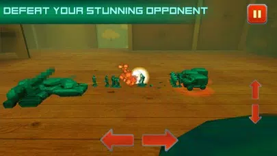 Capturas de tela do Epic Toy Army Battle