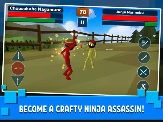 تصاویر Stickman Ninja Assassin Legend iPad 