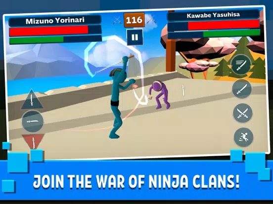 تصاویر Stickman Ninja Assassin Legend iPad 