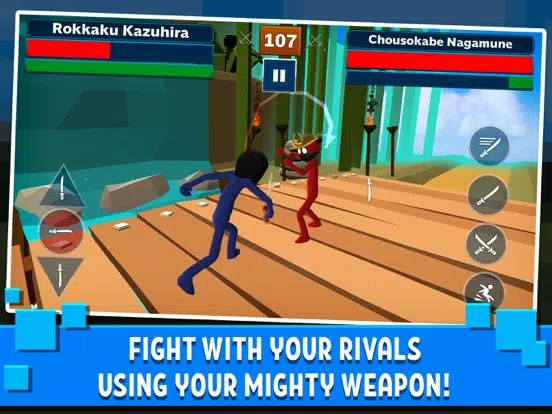 تصاویر Stickman Ninja Assassin Legend iPad 