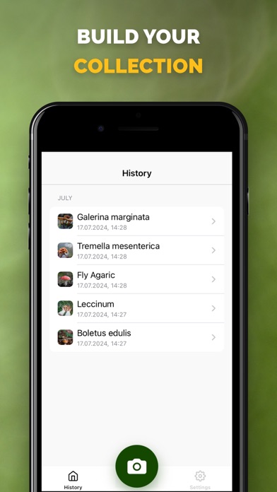 Mushroom identifier Picture ID Screenshots