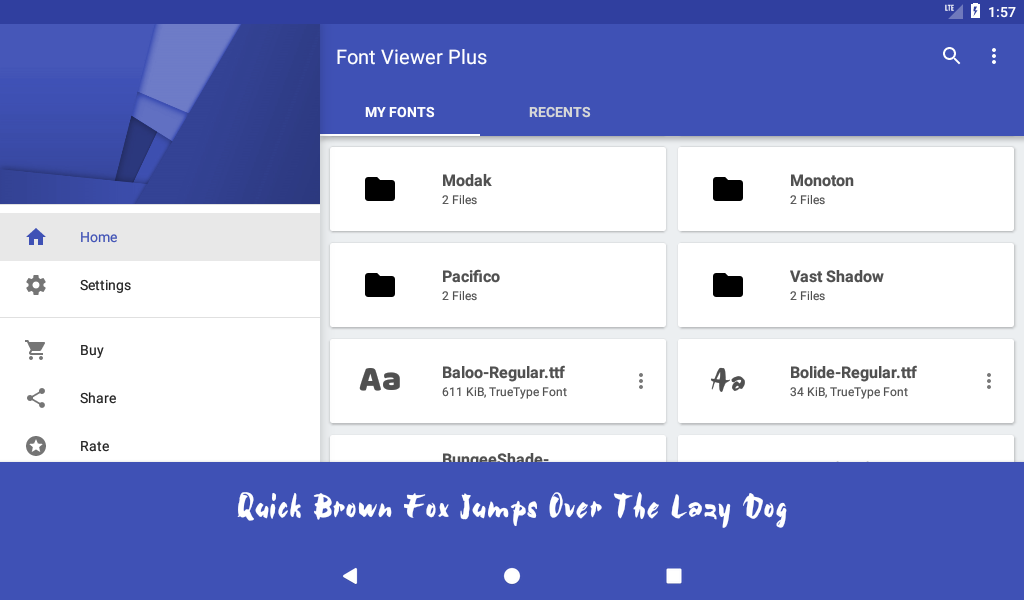 Font Viewer Plus Screenshots