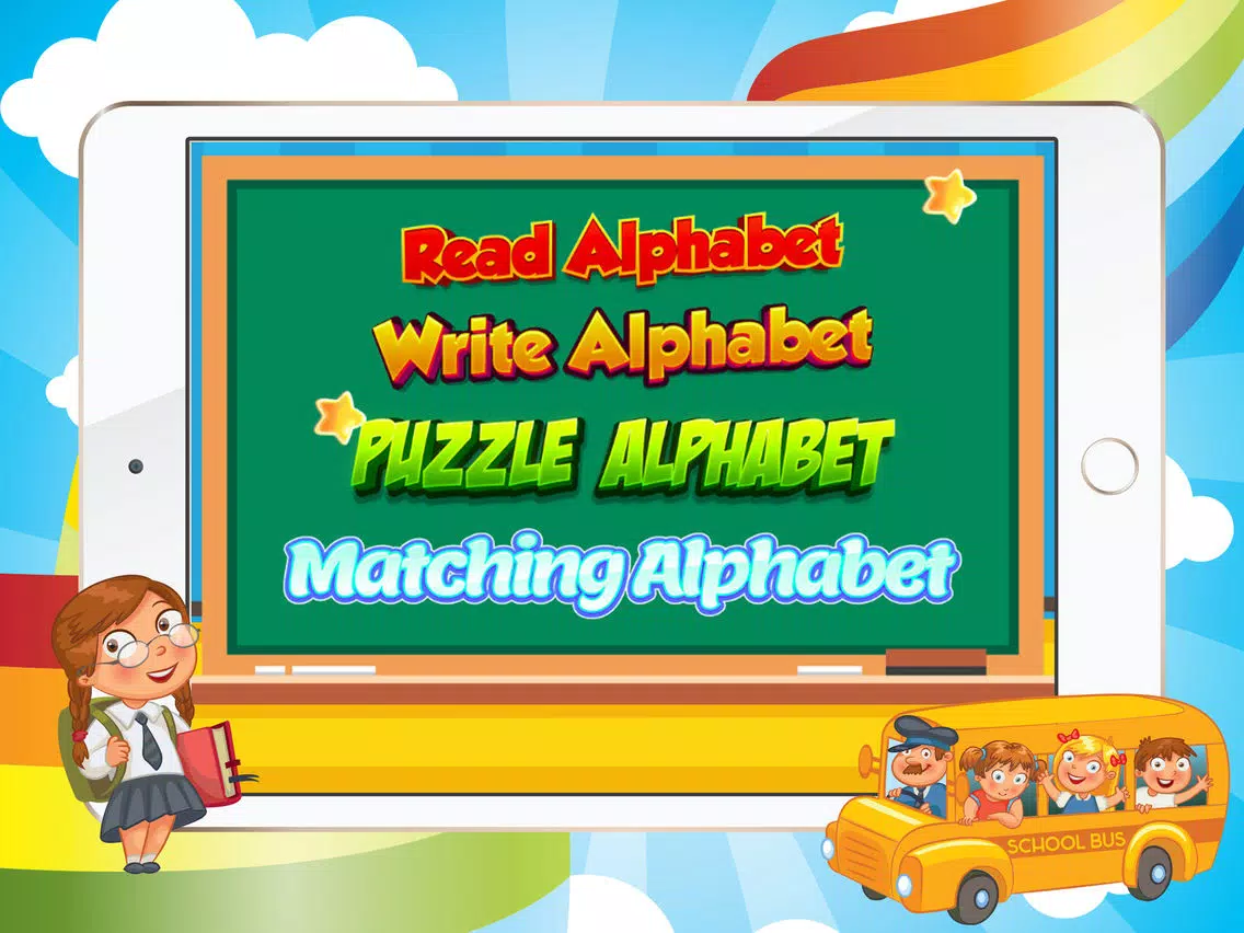 ABC Writing Wizard Books – Kids Learning Games iPad Screenshots