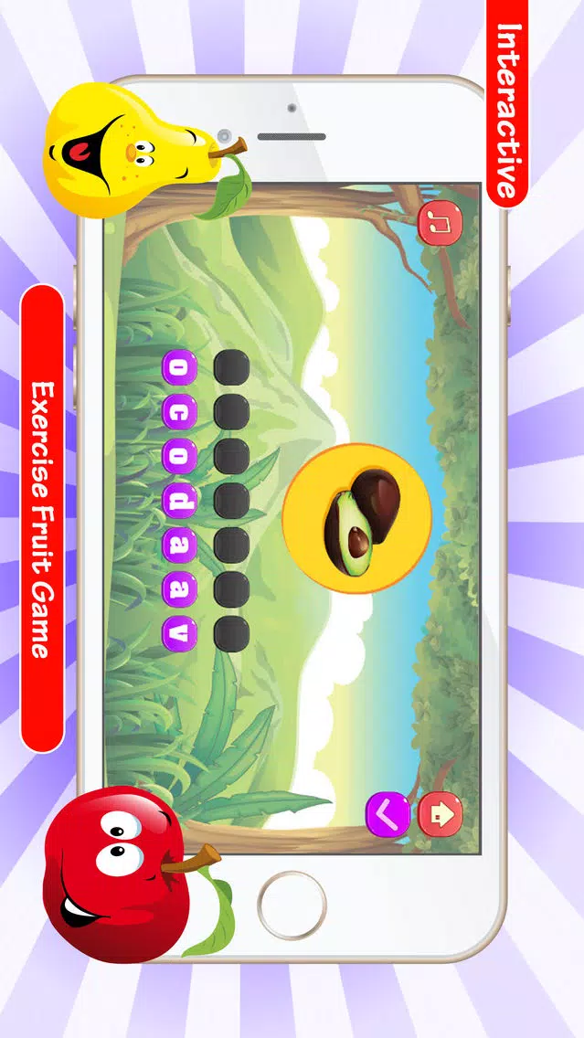 Fruit Spelling Words And Vocabulary For Kids Screenshots