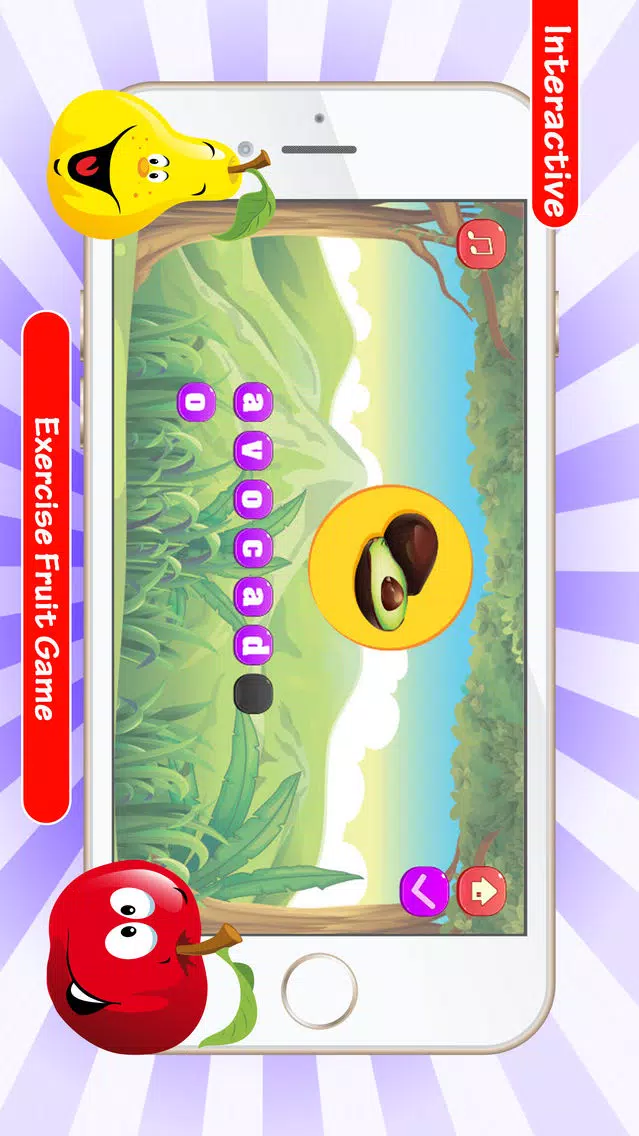 Fruit Spelling Words And Vocabulary For Kids Screenshots