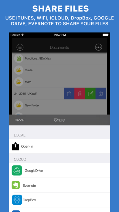Documents Reader+files browser Screenshots