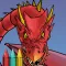 Dragon Attack Coloring Book