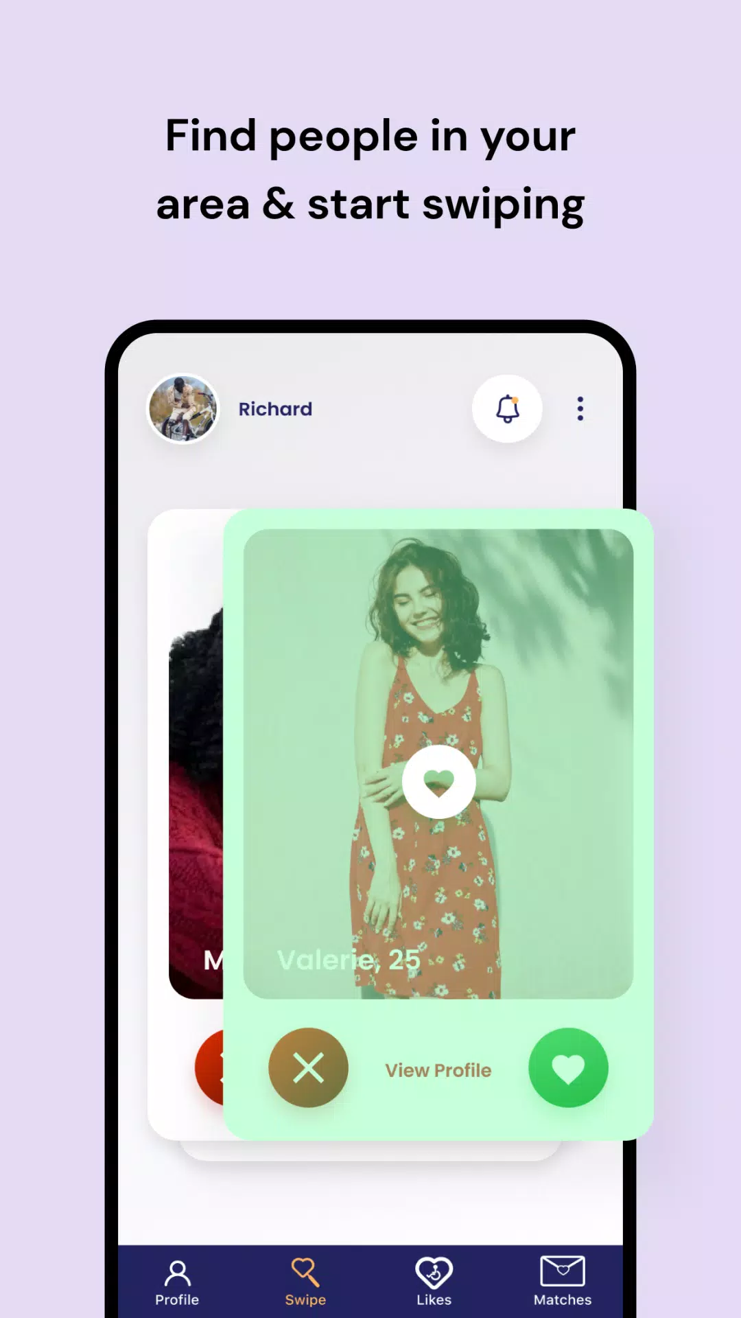 Dateability Screenshots