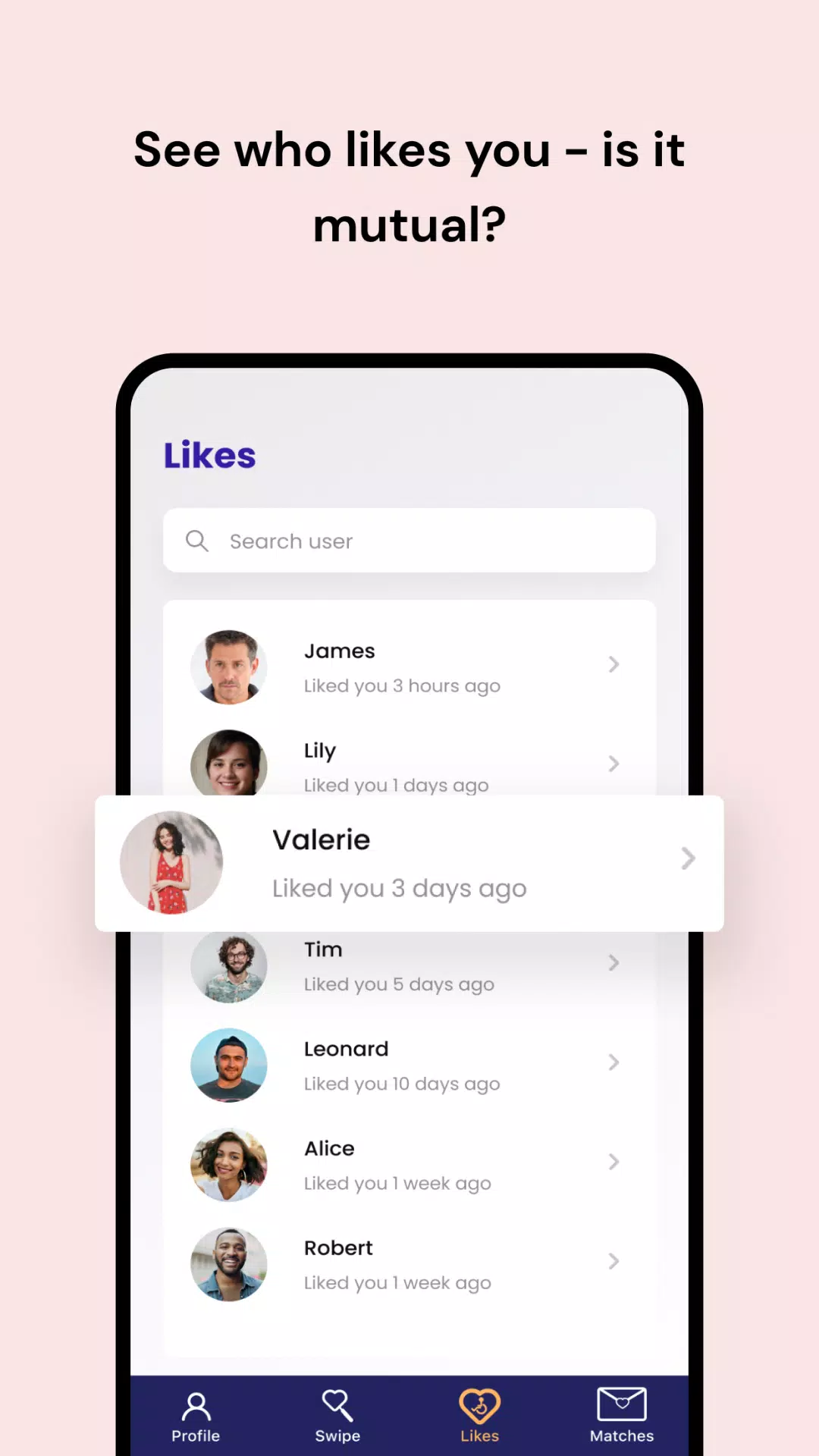 Dateability Screenshots