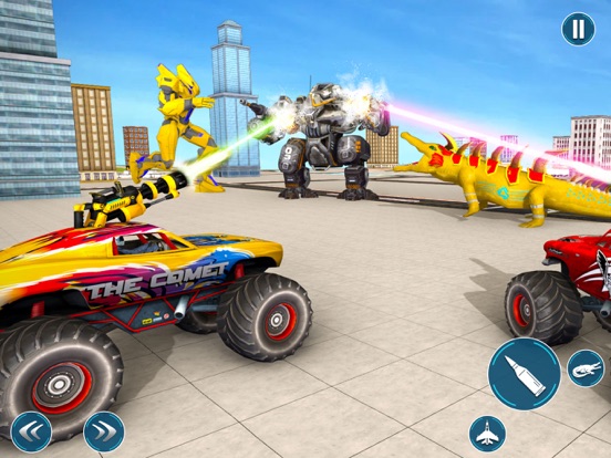 Crocodile Robot War Fighter iPad 应用截图