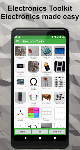 Electronics Toolkit Screenshots