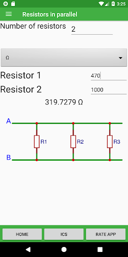 Electronics Toolkit Screenshots
