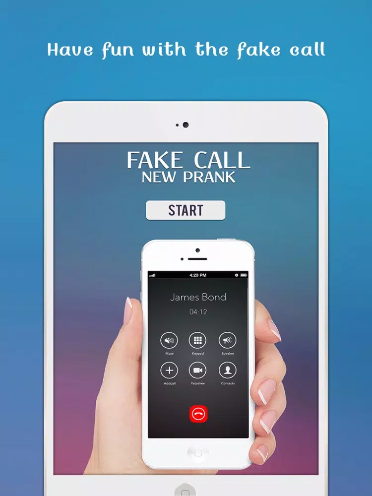 Smart Fake Call Pro : Celebrity call on demand iPad Screenshots