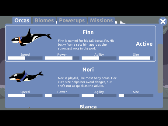 OrcinUS: Orca Pod Rescue iPad Screenshots
