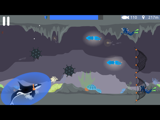 OrcinUS: Orca Pod Rescue iPad Screenshots