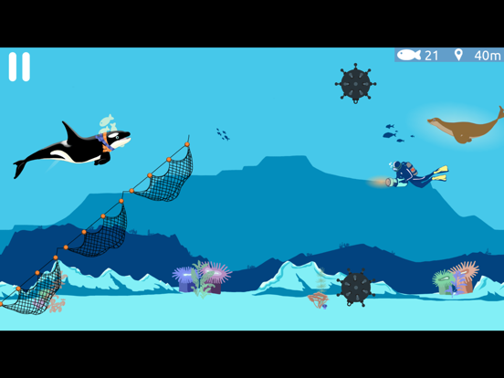 OrcinUS: Orca Pod Rescue iPad Screenshots