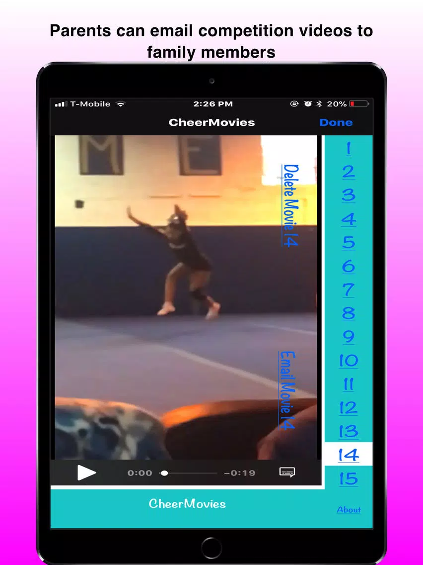 CheerMovies iPad Screenshots
