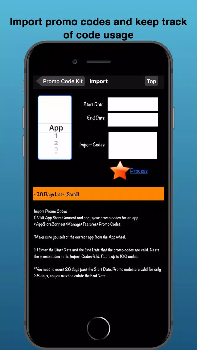 Promo Code Kit Screenshots