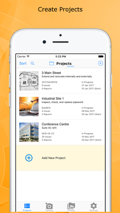 Site Report Pro- Punchlist App Screenshots