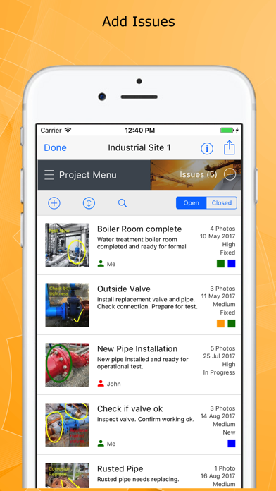 Site Report Pro- Punchlist App Screenshots