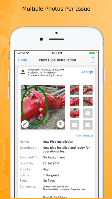 Site Report Pro- Punchlist App Screenshots