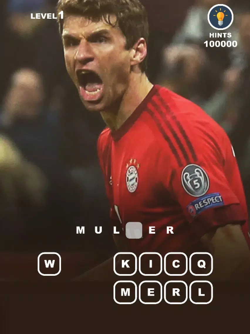 Guess Football Players - trivia game for Bundesliga fans iPad Screenshots