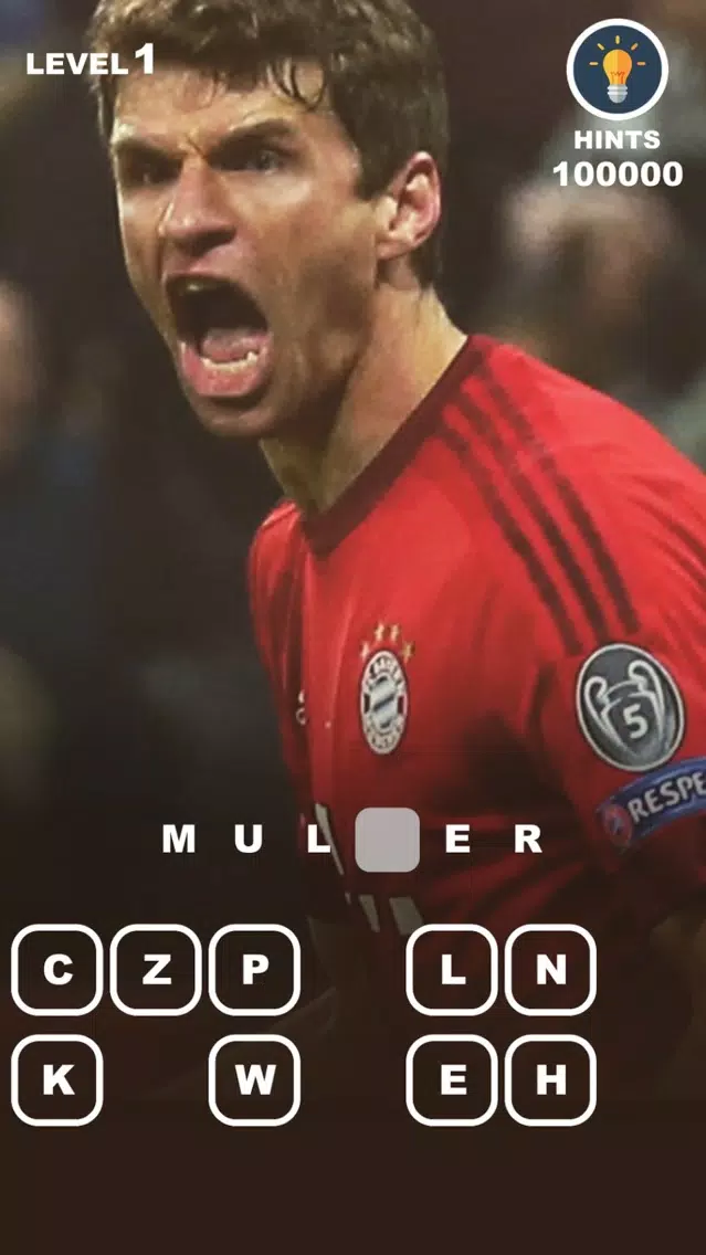 Guess Football Players - trivia game for Bundesliga fans Screenshots