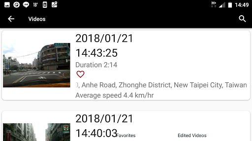 Drive Recorder - Dash Cam App Screenshots