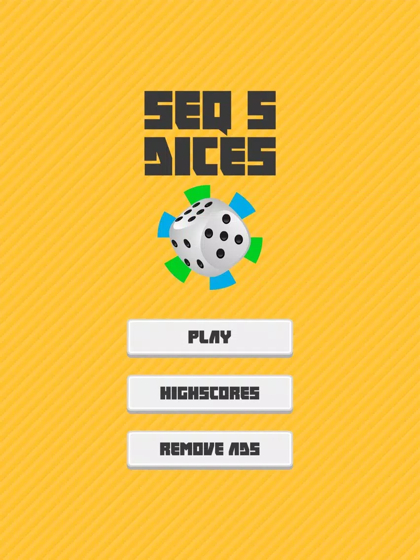 SEQ 5 - Dices iPad Screenshots