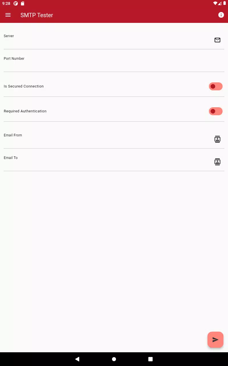 SMTP Tester Screenshots
