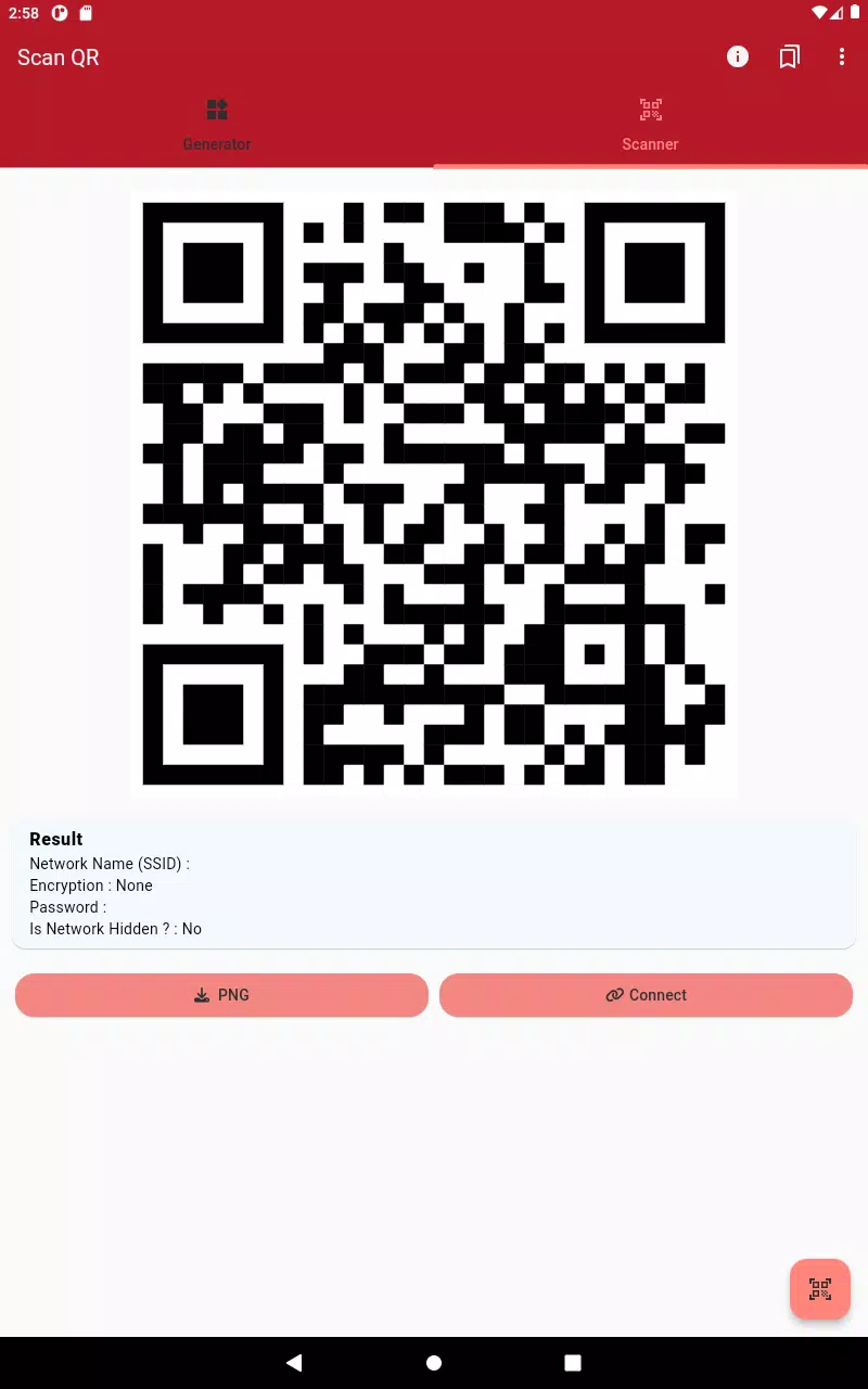 WiFi QR Code Generator Screenshots