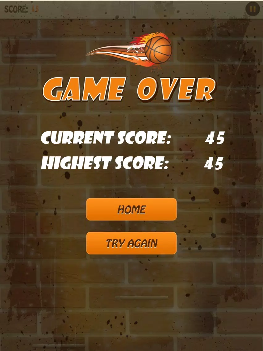 ภาพหน้าจอของ Ball Wall - Basket Ball Addictive Game iPad