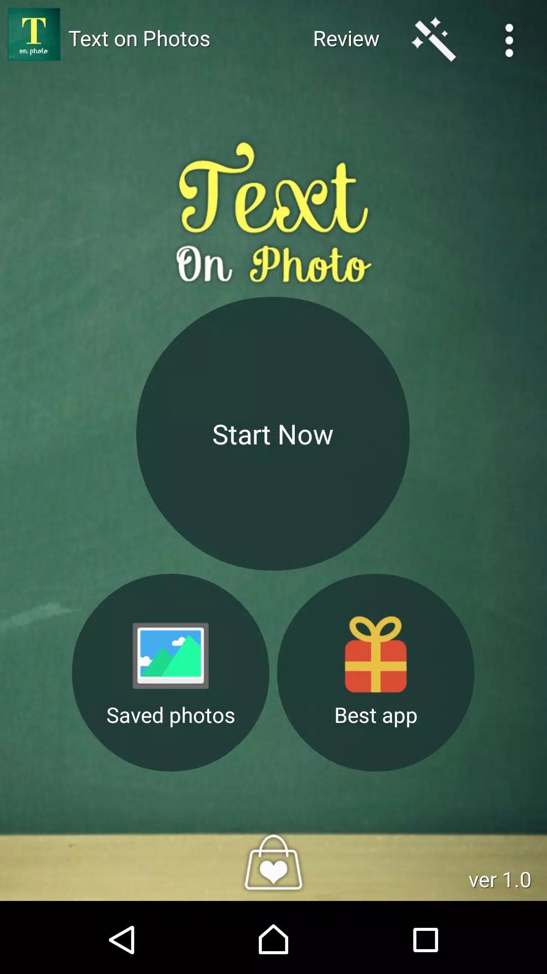 Text on Photos Screenshots