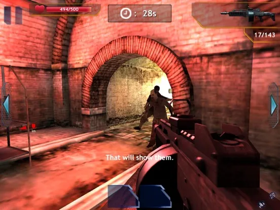 Tangkapan layar Dead Zombie FPS Shooter Games iPad 