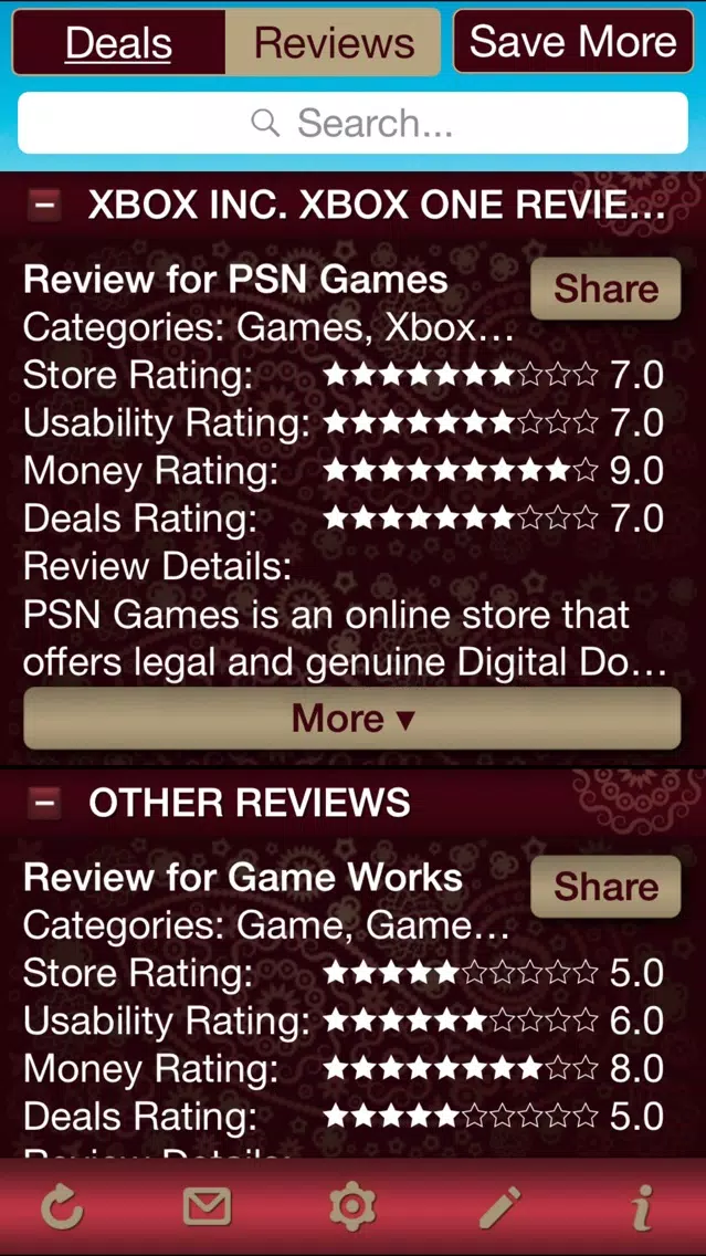 Game Deals & Game Store Reviews Screenshots