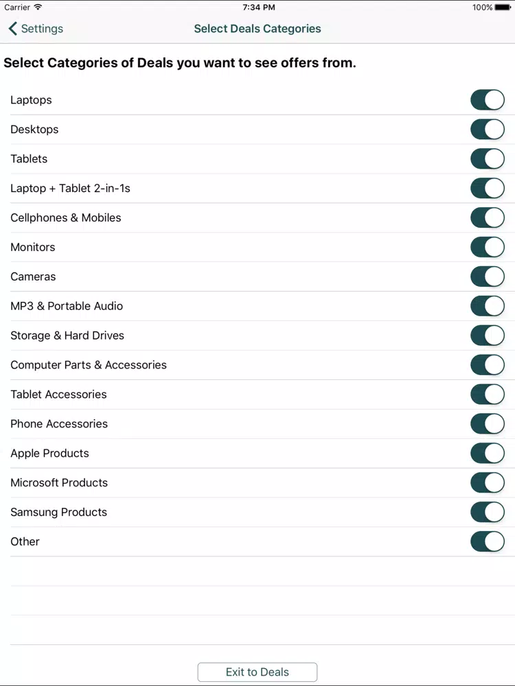 Tech Deals & Tech Store Reviews iPad Screenshots