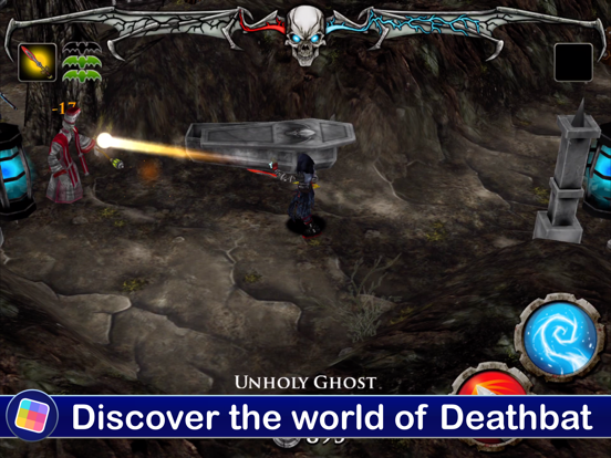 Deathbat - GameClub iPad  스크린샷