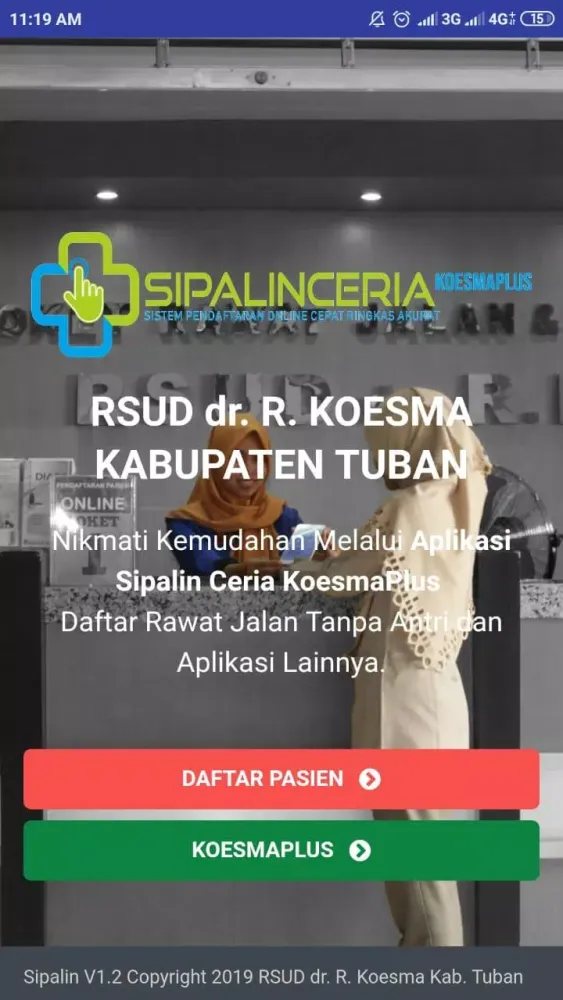 SIPALIN CERIA KOESMAPLUS - RSU Screenshots