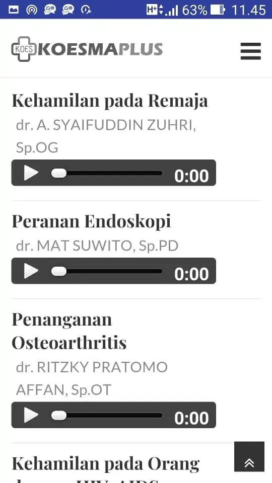 SIPALIN CERIA KOESMAPLUS - RSU Screenshots