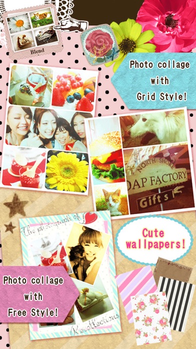 DecoBlend-Cute photo editor Screenshots