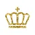 Golden Crown Stickers