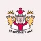 St. George's Day Stickers